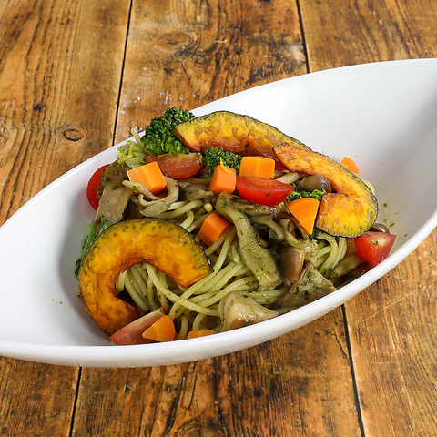 ベジタブルジェノベーゼパスタ