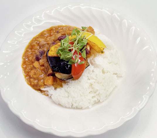 季節野菜のベジタブルカレー