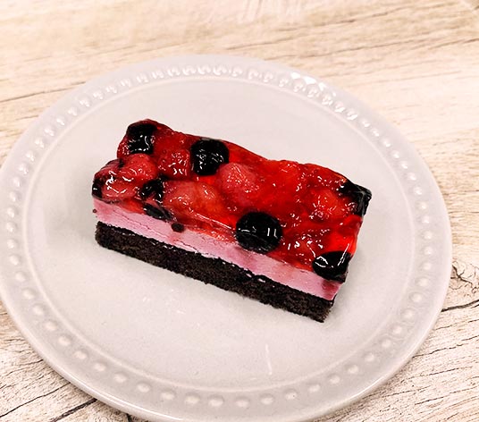 ベリーのムースケーキ