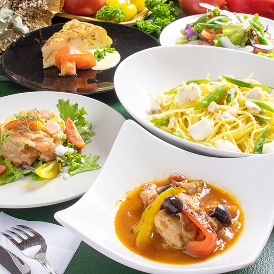 大皿取り分け料理5品(例)