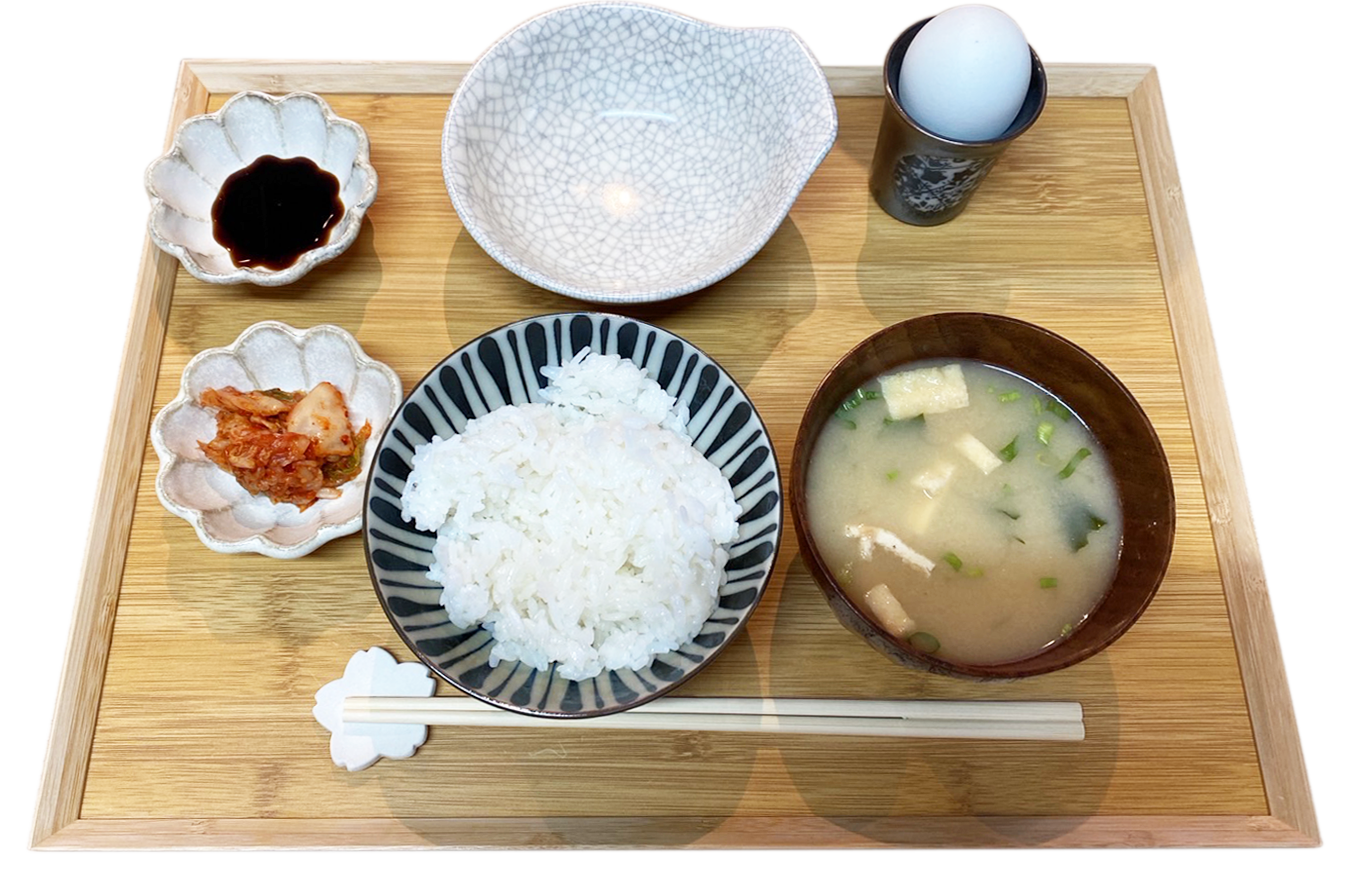牧場のプレミアム青玉たまご　卵かけご飯！