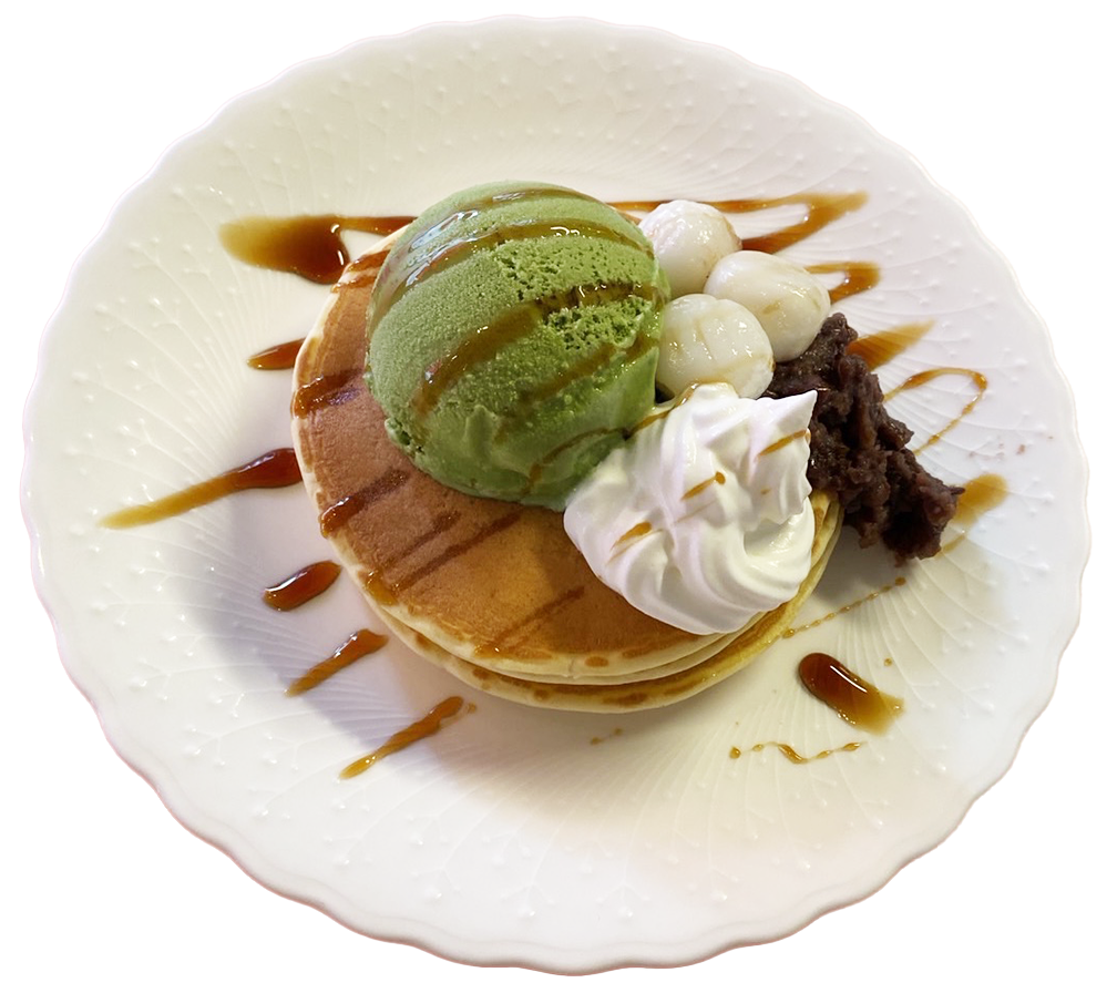 抹茶パンケーキ