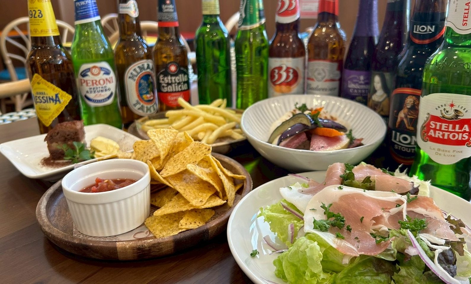 【世界のビール60種類120分飲み放題！！】大満足5,000円コース