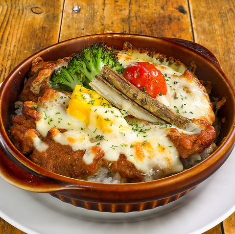 季節野菜の焼きカレー