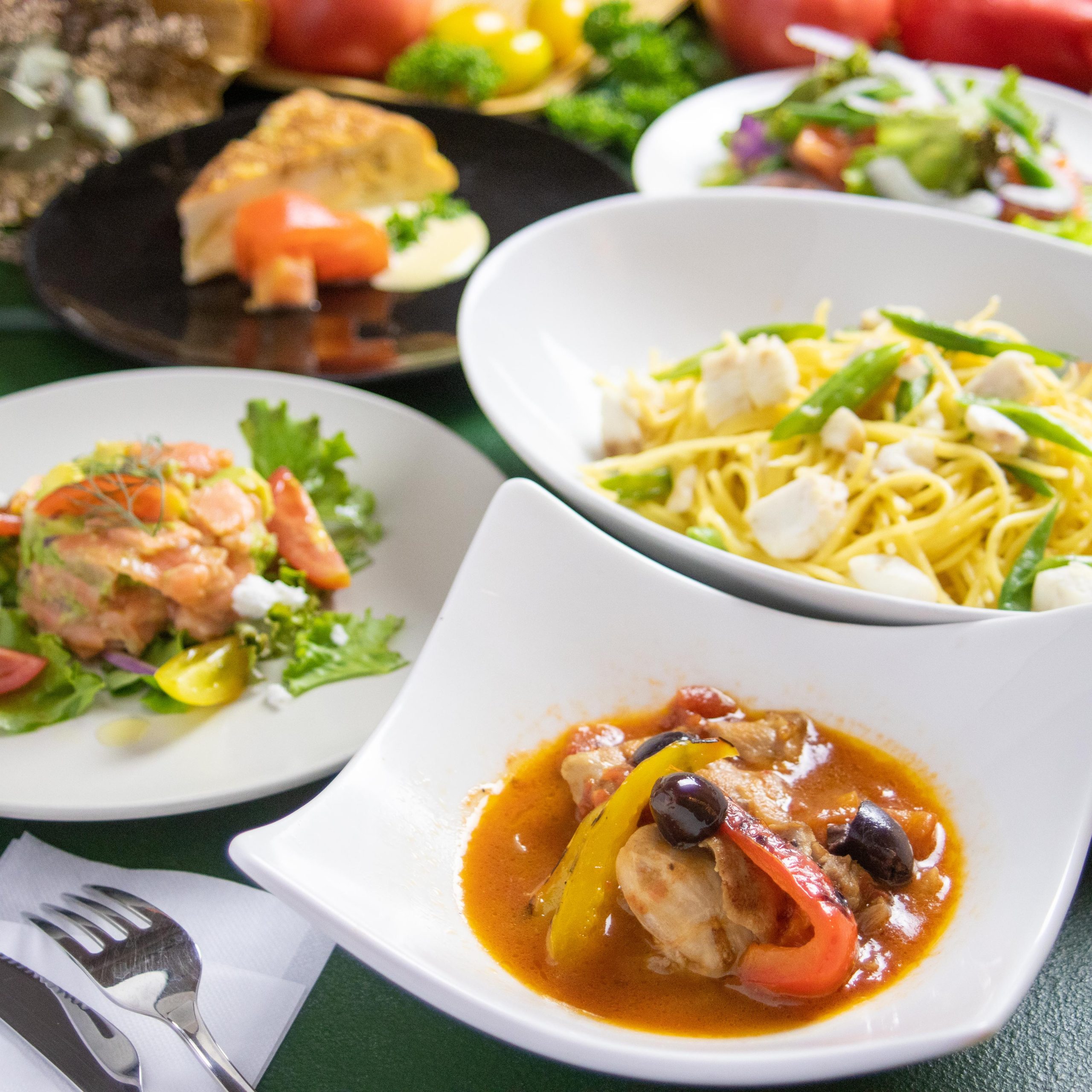 大皿取り分け料理5品（例）