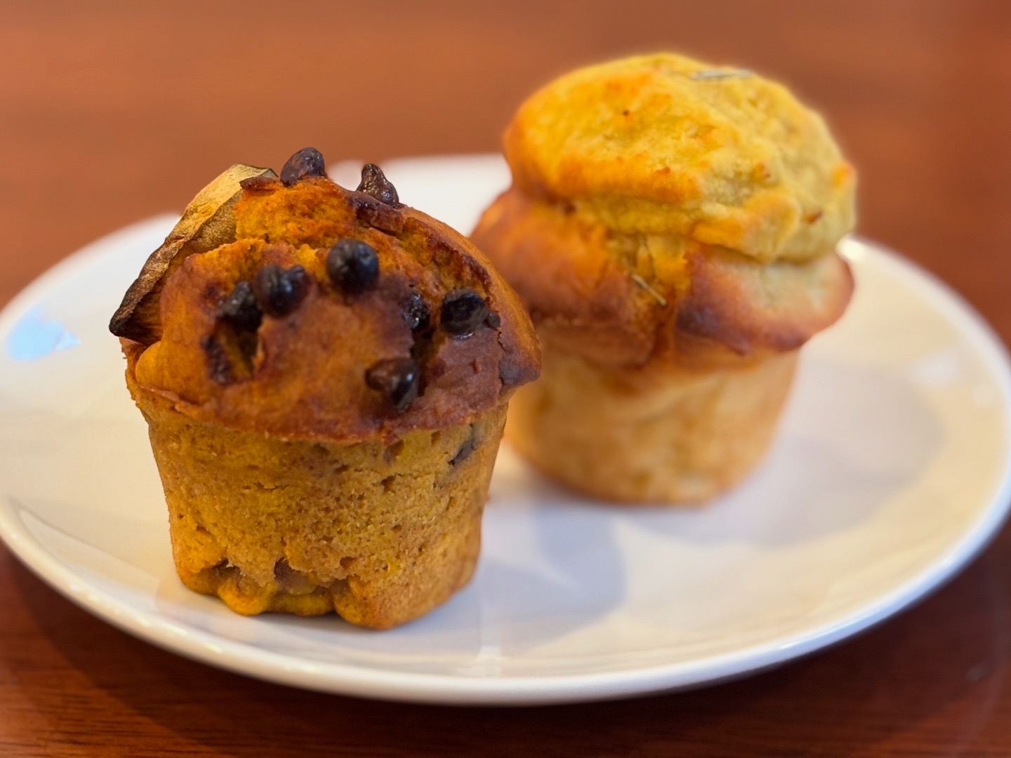 スイートポテトマフィン　パンプキンマフィン